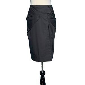 Pauw Amsterdam brown wrap pencil skirt size 2